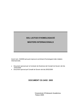 sol·licitud d`homologació màsters internacionals document cg 24/02