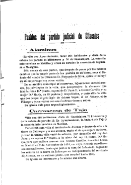 Pueblos del partido judicial de Cifuentes