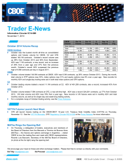Trader E-News