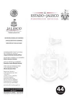 Ley de Ingresos 2014 - Orden Jurídico Nacional