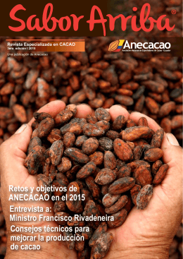 Descargar Revista - Asociación Nacional de Exportadores de Cacao