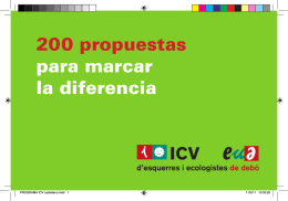 200 propuestas para marcar la diferencia