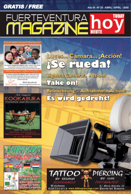 GRATIS / FREE TIS / FREE - fuerteventura magazine hoy