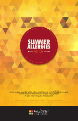 SUMMER - Florida Center For Allergy & Asthma Care