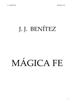 J. J. BENÍTEZ - Concepto Maya