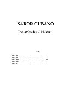SABOR CUBANO
