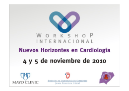 Cardiovascular Diseases - Federación Argentina de Cardiología