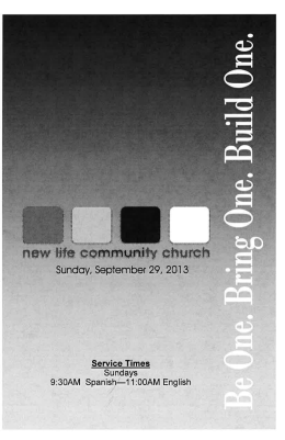 .25 55 .25 @Em .2...» - New Life Community Church
