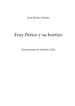 Muñoz Martín, Juan - Fray Perico y su borrico
