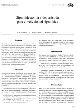 Vol16_No3_2001_Sigmoidectomía video asistida para el vólvulo