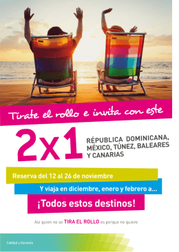 RÉPUBL|CA DOM|NICANA. MÉX|CO, TUNEZ, BALEARES