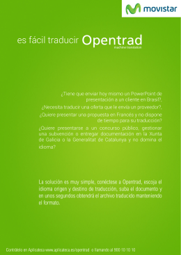 Opentrad - Aplicateca