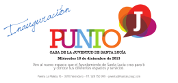 Invitacion Punto J_trz - Ayuntamiento de Santa Lucía