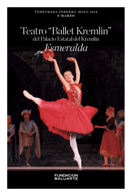 Teatro “Ballet Kremlin” Esmeralda