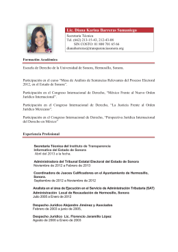 Lic. Diana Karina Barreras Samaniego