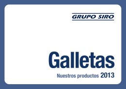 Galletas - Grupo Siro
