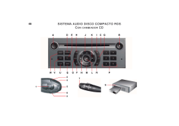 SISTEMA AUDIO DISCO COMPACTO RDS CD