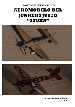 proyecto DG-aeromodelo del Stuka