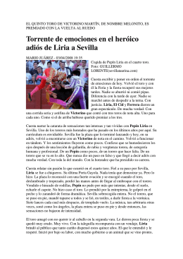 Torrente de emociones en el heróico adiós de Liria a Sevilla