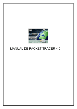 MANUAL DE PACKET TRACER 4.0