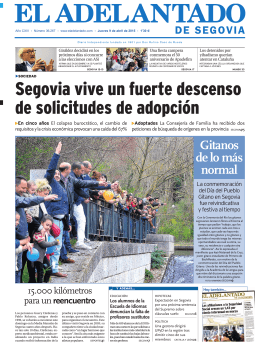 Segovia vive un fuerte descenso de solicitudes de adopción