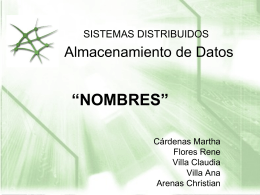 SISTEMAS DISTRIBUIDOS