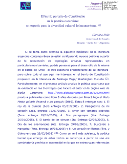 El barrio porteño de Constitución en la poética cucurtiana - Argus-a