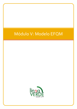 Módulo V: Modelo EFQM