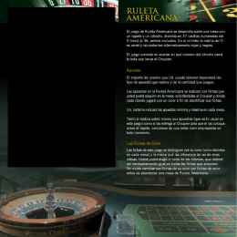 Ruleta Americana