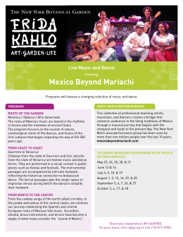 Live Music and Dance - Mexico Beyond Mariachi