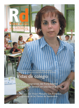 rd nº 37 septiembre 2005 pdf - Ayuntamiento Rivas Vaciamadrid