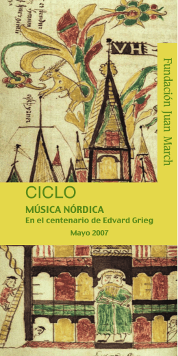 Ciclo Musica Nordica - Fundación Juan March
