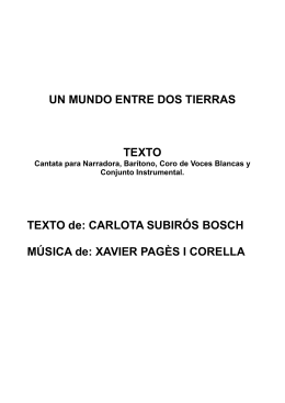 3 Letra completa un mundo entre dos tierras