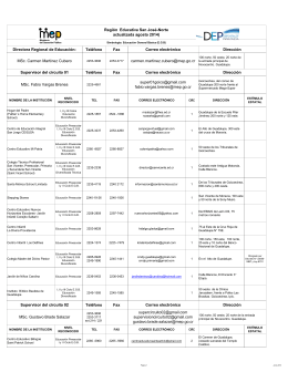 Dirección Regional de Educación de San José Norte