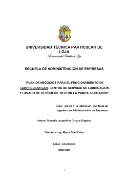CAPÍTULO I - Universidad Técnica Particular de Loja