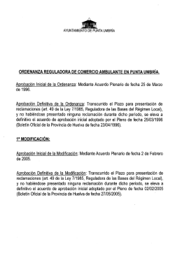 AYUNTAMIENTO DEE PUNTA UMBRÍA
