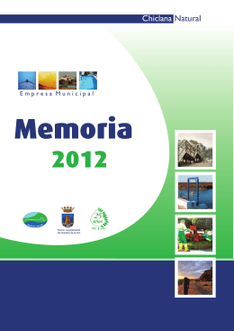 Memoria Anual Corporativa 2012
