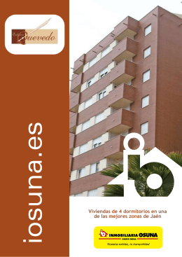 Viviendas de 4 dormitorios en una de las mejores zonas de Jaén