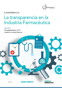 La transparencia en la Industria Farmacéutica