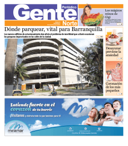 Dónde parquear, vital para Barranquilla