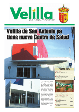 SUMARIO - Ayuntamiento Velilla de San Antonio