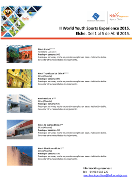 este enlace - Elche Experience