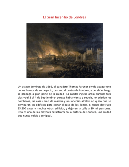El Gran Incendio de Londres - proyecto-ort-red
