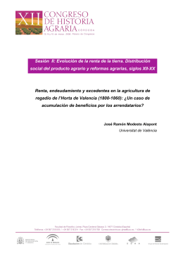 18MODESTO ALAPONT - Sociedad Española de Historia Agraria