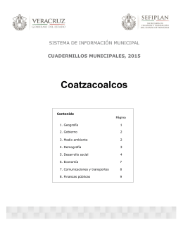 Coatzacoalcos - Gobierno del Estado de Veracruz
