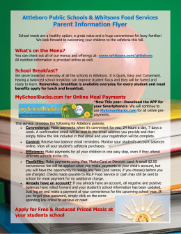 Parent Information Flyer - Attleboro Public Schools