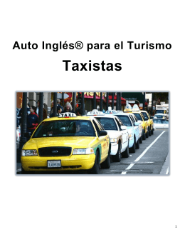 Taxistas - Auto Inglés
