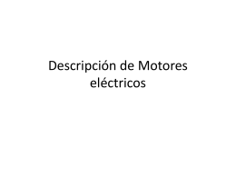 Descripción de Motores eléctricos