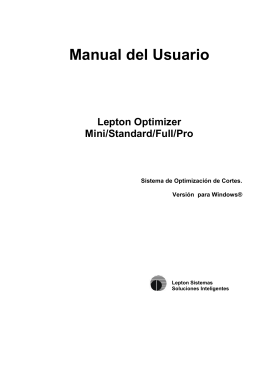 Manual del Usuario