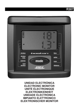 unidad electrónica electronic monitor unité électronique